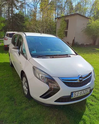 samochody osobowe Opel Zafira cena 30900 przebieg: 212000, rok produkcji 2013 z Jaworzno